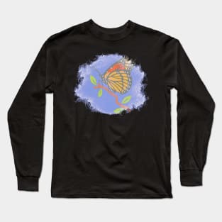 Monarch Butterfly Long Sleeve T-Shirt